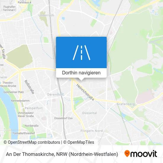 An Der Thomaskirche Karte