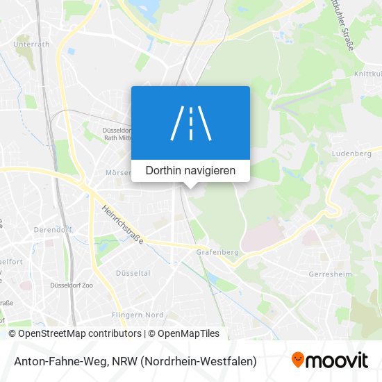 Anton-Fahne-Weg Karte