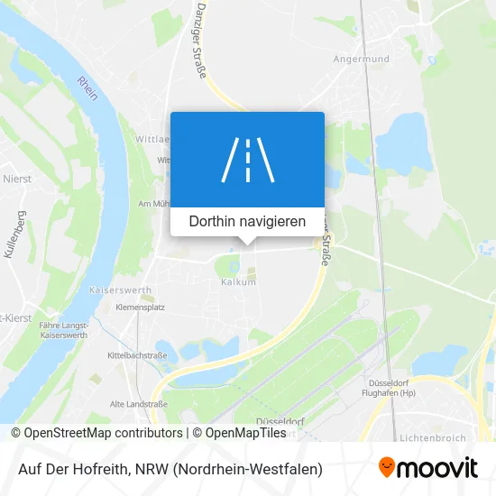 Auf Der Hofreith Karte