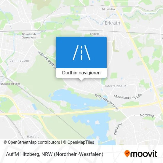 Auf'M Hitzberg Karte