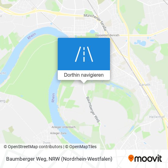 Baumberger Weg Karte