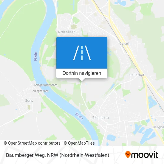 Baumberger Weg Karte