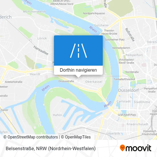 Belsenstraße Karte