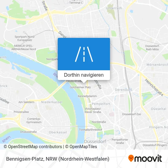 Bennigsen-Platz Karte