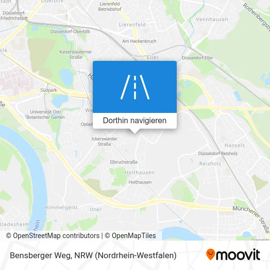 Bensberger Weg Karte