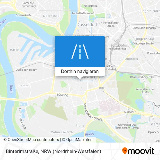 Binterimstraße Karte