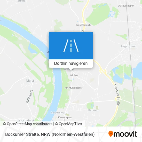 Bockumer Straße Karte