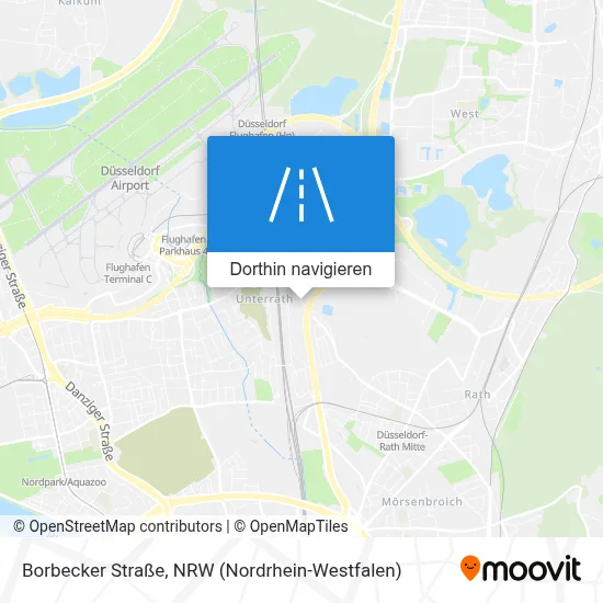 Borbecker Straße Karte