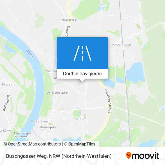 Buschgasser Weg Karte