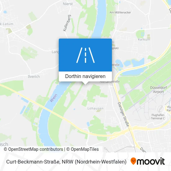Curt-Beckmann-Straße Karte