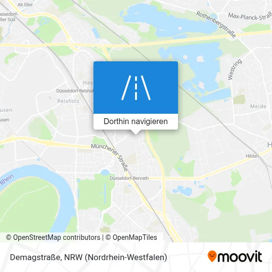 Demagstraße Karte
