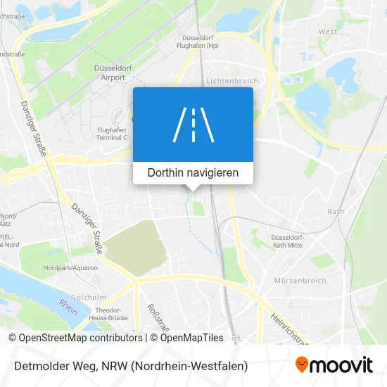 Detmolder Weg Karte