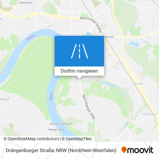 Drängenburger Straße Karte