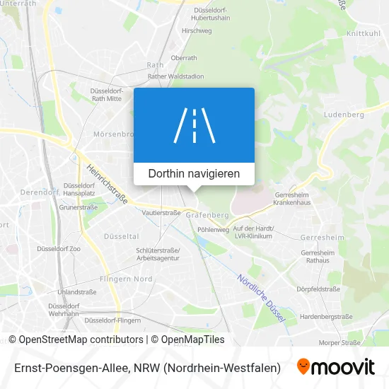 Ernst-Poensgen-Allee Karte
