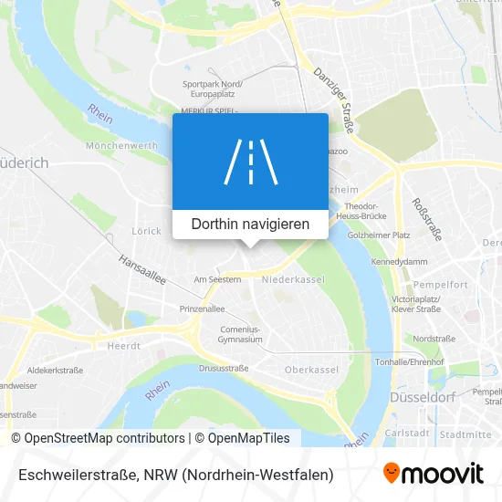 Eschweilerstraße Karte