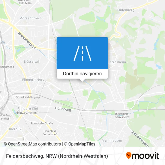 Feldersbachweg Karte