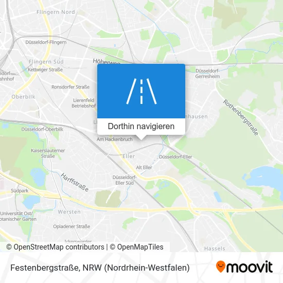 Festenbergstraße Karte