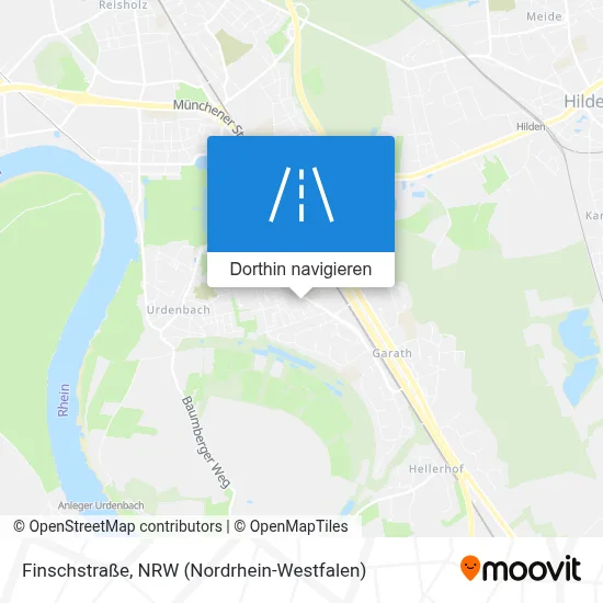 Finschstraße Karte