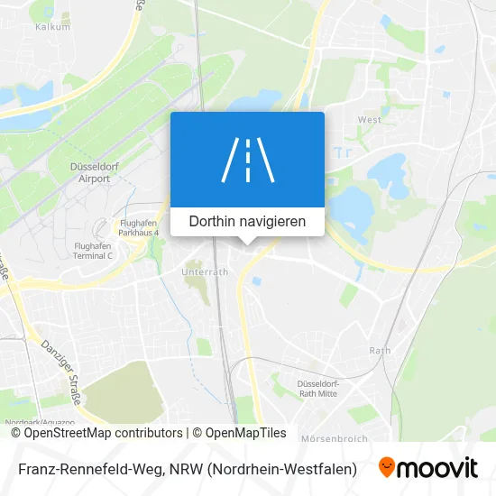 Franz-Rennefeld-Weg Karte