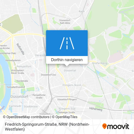 Friedrich-Springorum-Straße Karte