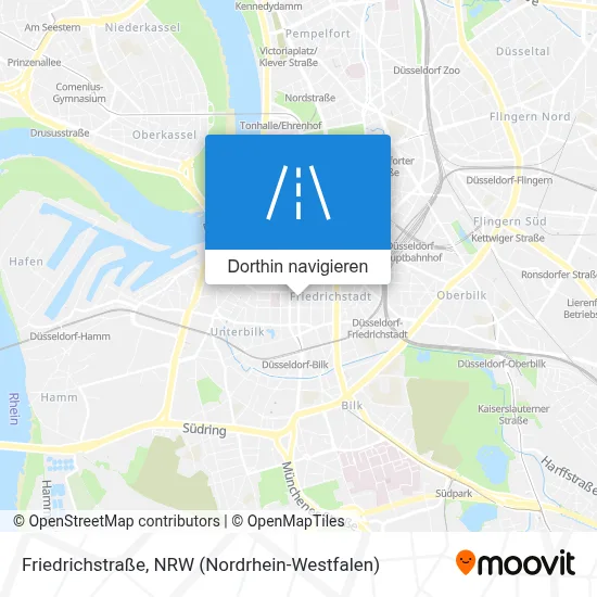 Friedrichstraße Karte