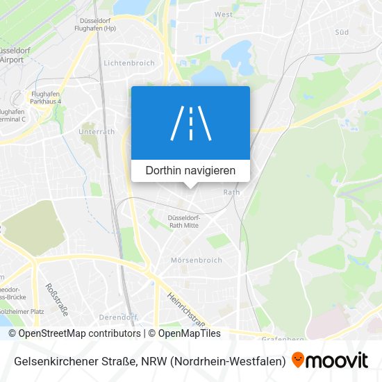 Gelsenkirchener Straße Karte