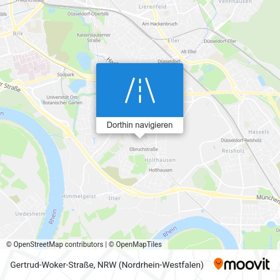 Gertrud-Woker-Straße Karte