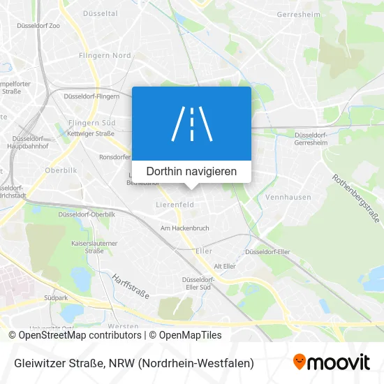 Gleiwitzer Straße Karte