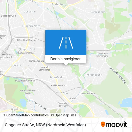 Glogauer Straße Karte