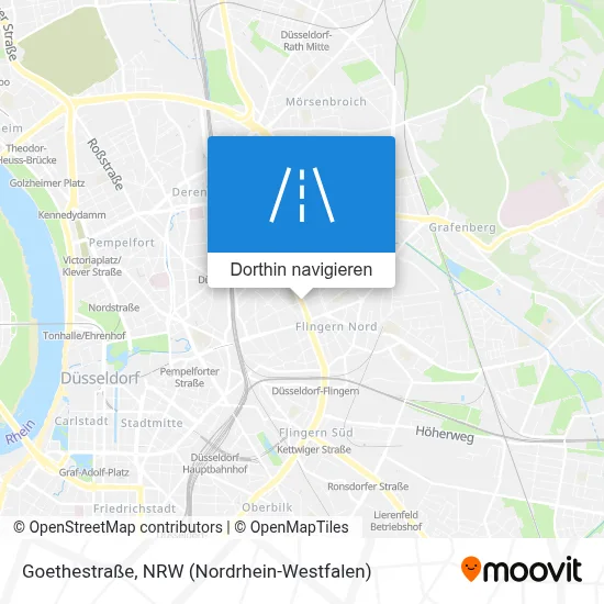 Goethestraße Karte