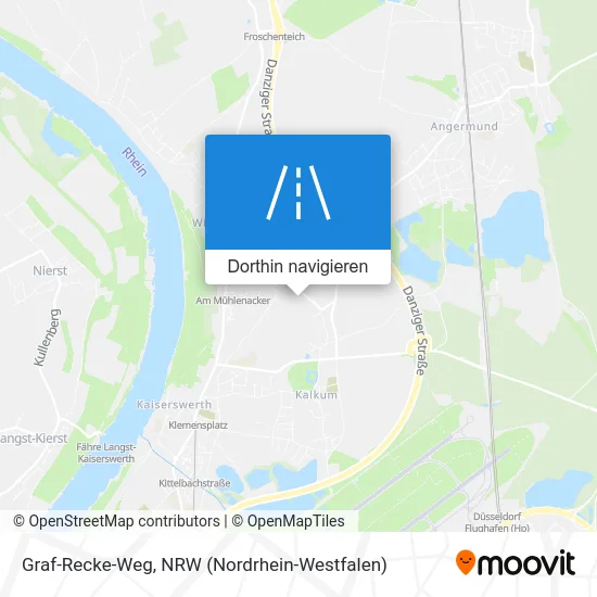 Graf-Recke-Weg Karte