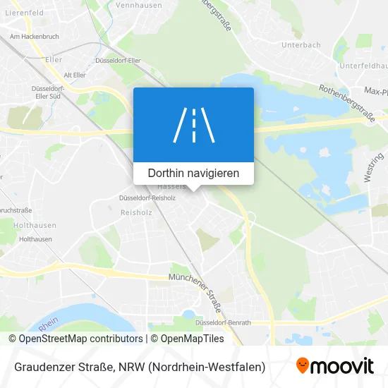 Graudenzer Straße Karte