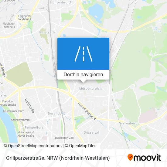 Grillparzerstraße Karte