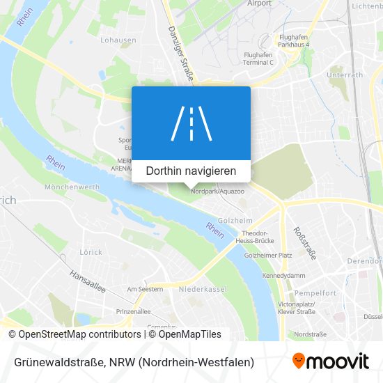 Grünewaldstraße Karte