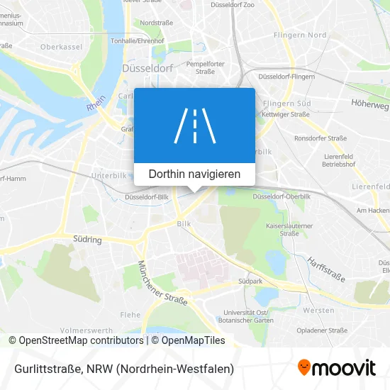 Gurlittstraße Karte