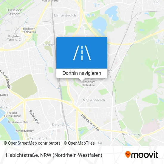 Habichtstraße Karte