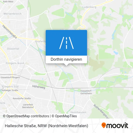 Hallesche Straße Karte