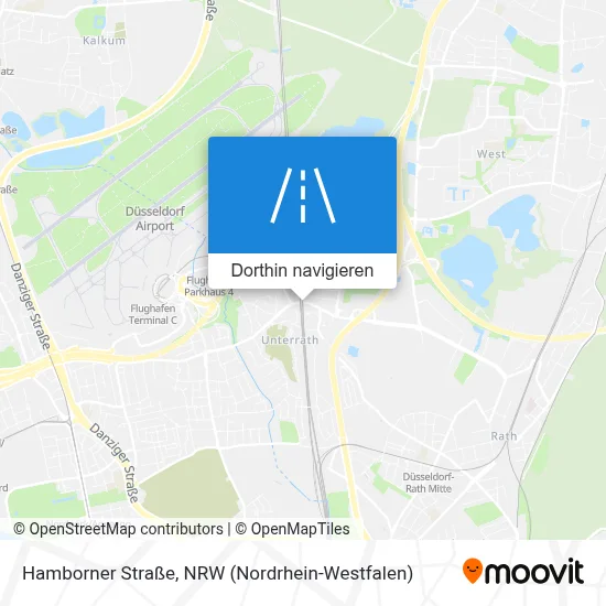 Hamborner Straße Karte