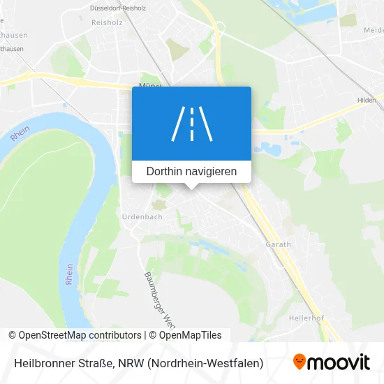 Heilbronner Straße Karte