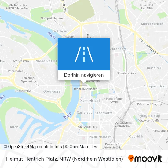 Helmut-Hentrich-Platz Karte