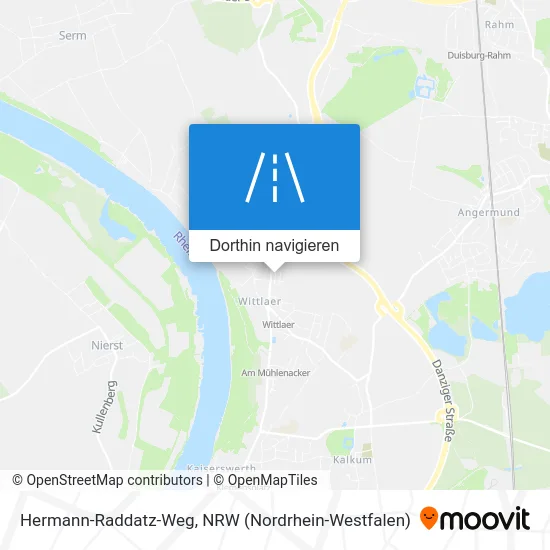 Hermann-Raddatz-Weg Karte