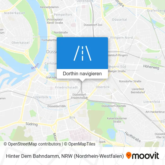 Hinter Dem Bahndamm Karte