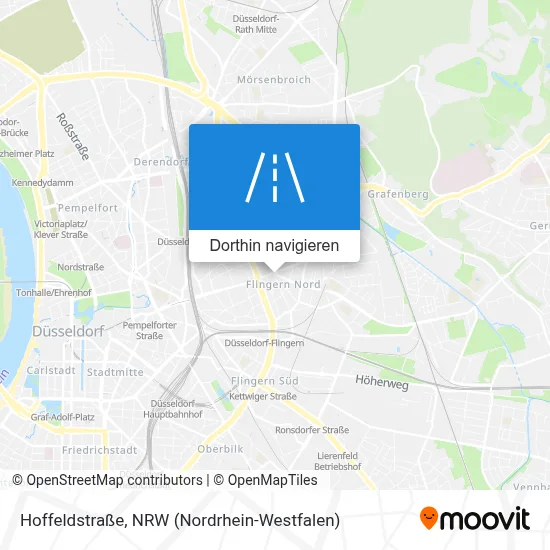 Hoffeldstraße Karte