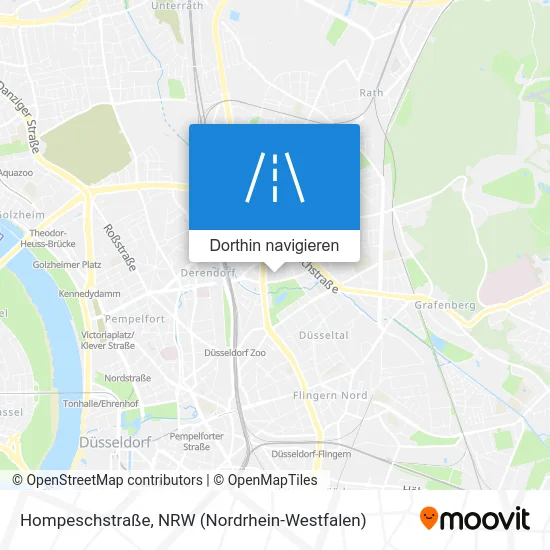 Hompeschstraße Karte