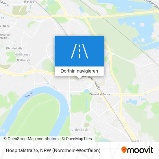 Hospitalstraße Karte