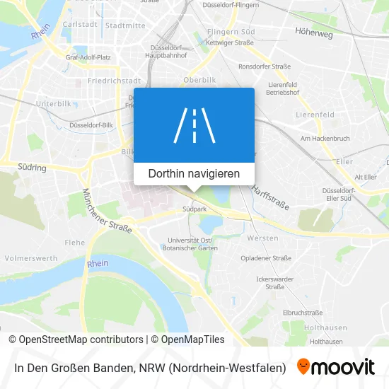 In Den Großen Banden Karte