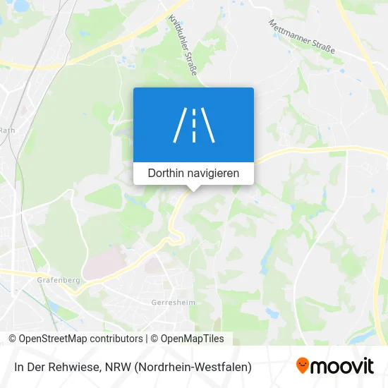 In Der Rehwiese Karte