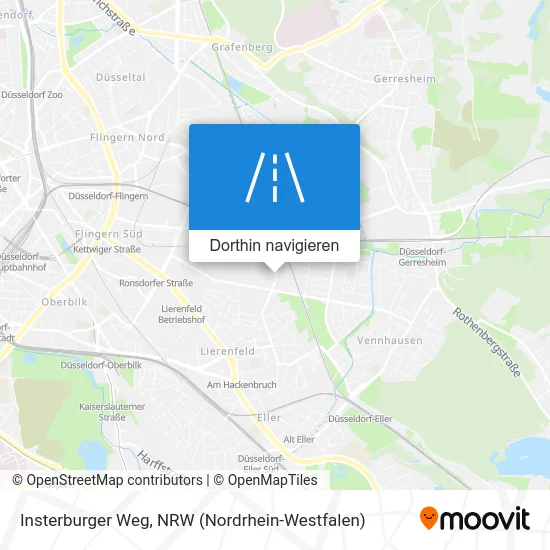 Insterburger Weg Karte