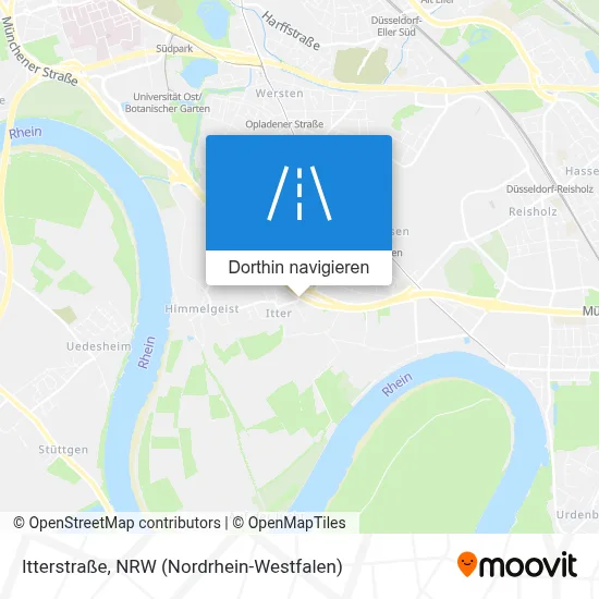 Itterstraße Karte