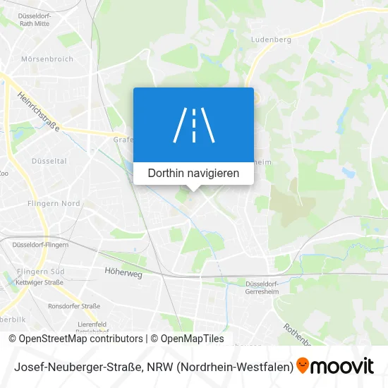 Josef-Neuberger-Straße Karte